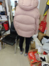 森马（Semir）轻松羽绒|x超级植物羽绒服女中长款防水oversize连帽101723113048 实拍图