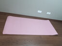 浪比速瑜伽垫防滑男女加厚加宽瑜珈健身运动地垫子跳绳减震静音垫家用 【185*80cm】粉色 含：绑带+背包 10mm(厚度） 实拍图
