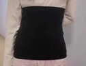 南极人羊绒护腰带保暖腰腹宫 带口袋可放暖宝加热护腰 暖肚子肚围腰围 质感黑【秋冬加绒款】 XL（130-160斤） 实拍图