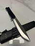 FALLKNIVEN QUALITY KNIVES瑞典进口fallkniven空军飞行员三枚钢野营战术求生装备户外生存刀 A1X 实拍图