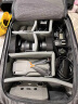 班歌专业摄影相机包无人机拆卸多功能单反微单双肩包数码收纳背包灰色 实拍图
