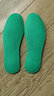迈高乐 2双装真猪皮鞋垫夏季透气吸汗防臭男女士加厚减震舒适小白鞋板鞋 2双装加厚绿底37-38码 实拍图