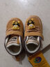 G.duck小黄鸭男女宝宝春秋冬季棉鞋学步鞋0-1-3岁二棉保暖幼儿软底婴儿 2279黄色（加绒冬款） 18 鞋内长12.8cm 实拍图