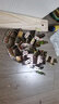 欧梵森（OUFANSEN）实木上下床双层床儿童床小户型橡胶木上下铺两层高低床 梯柜款（配5CM床垫） 上铺130cm*下铺宽160cm 实拍图