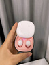 解封者【睡眠无线蓝牙耳机】mini入耳塞式侧睡不压耳创意滑盖设计超长续航适用于安卓苹果运动开车可通话 粉色 (触摸款丨不分左右丨配充电仓) 实拍图