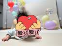 宫薰生日场景布置男女孩浪漫惊喜告白宝宝周岁生日气球快乐桌飘装饰 实拍图