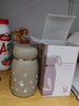 SVREG304不锈钢迷你保温杯女士高颜值学生可爱便携小容量水杯320ml 咖色+免费定制 不显温+2张贴纸 实拍图