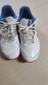 李宁（LI-NING）【雷霆LITE】羽毛球鞋男款耐磨舒适训练鞋AYTS020-4白/蓝色42/9 实拍图