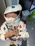 阿米拉（AMILA）啊咪啦2023春秋季新款防风外套男女宝宝保暖休闲连帽风衣儿童 杏色（夹棉） 100cm 实拍图