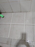 羊洋居浴室防滑垫拼接脚垫家用卫生间厕所淋浴房瓷砖地垫防水翻新地砖贴 灰白-1.6MM厚+卡扣安装可拼接 30*30CM（11片装） 实拍图
