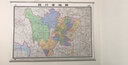 四川省地图 地图挂图 大尺寸1.5米*1.1米 无拼缝 办公室、会议室挂图挂画背景墙面装饰 成都大熊猫 实拍图