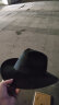 诺芝萌 复古男士绅士礼帽子 舞台表演帽男士毡帽上海戏剧滩爵士帽NC697 黑色方带子 均码头围57cm 晒单实拍图