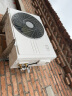 小米（MI）米家空调挂机 新能效 变频冷暖智能自清洁壁挂式节能省电家用卧室舒适空调 3匹 二级能效 （鎏金版72D1A2） 实拍图