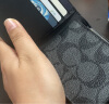 蔻驰（COACH）奢侈品男士短款对折钱包卡包PVC74993【官方直供】 晒单实拍图