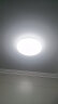 HD led吸顶灯 卧室阳台厨房卫生间玄关走廊吸顶灯 12W白光 全白 晒单实拍图