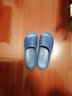 始丰拖鞋女男夏天浴室防滑情侣居家夏季室内EVA软底静音家居凉拖鞋男 藏青 44-45 【适合43-44码】 实拍图