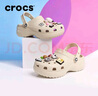 CROCS卡骆驰厚底云朵洞洞鞋时尚百搭户外沙滩鞋女鞋|206750 骨白色-2Y2(含智必星) 40 (260mm) 实拍图