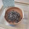 佳亿厨连 日式编织篮家用面包篮藤编托盘下午茶餐具双耳糖果盘水果点心篮 木手柄果篮小号 实拍图