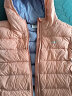 鸿星尔克（ERKE）童装男童中大童防风外套保暖时尚百搭户外运动羽绒服外套 桑橙粉 160 实拍图