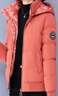 皮尔卡丹（pierre cardin）羽绒棉服女新款冬季短款时尚韩版宽松双面穿加厚可拆卸帽外套冬女 砖红 XL 【105-120斤】 实拍图