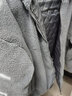 港蒂湾羊羔绒外套男秋冬季加绒棉衣加厚绒棉服男毛巾绣连帽外套学生棉袄 升级款JS-313（灰色） L 110-125斤左右 实拍图