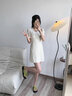 达芙妮厚底凉鞋女款夏季2026新款设计感交叉蝴蝶结软底百搭休闲沙滩凉鞋 绿色【软底舒适】 38 实拍图
