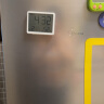 冰箱贴磁吸时钟桌面电子温湿度计闹钟母婴家用壁挂温湿度表厨房钟 磁吸白色 实拍图