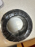 万级超六类非屏蔽网线【国标23AWG-0.57mm纯无氧铜芯】CAT6A万兆高速网线 工程家装网络箱线20米黑色 实拍图