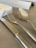 路卡酷（LUCUKU）304不锈钢西餐牛排刀叉勺三件套漫享餐具套装 实拍图