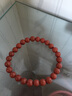 可塘明珠 配珠宝鉴定证书 南红玛瑙手链 火焰纹凉山满肉柿子红女士天然手串 情人节礼物 珠径6MM 实拍图