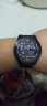 今舞 适用vivowatch2/3表带金属三珠精钢带vivo iqoo手表表带商务男女款表链腕带 黑色 vivo Watch2 46表盘（22mm） 实拍图