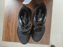 回力男鞋秋冬季运动鞋男透气垫皮面防水跑步鞋子男软底增高休闲鞋 全黑色1196【舒适皮面】 40 实拍图