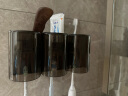 卡贝（cobbe）牙刷置物架牙刷架免打孔卫生间漱口杯刷牙杯壁挂式电动牙刷置物架 实拍图