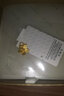 明牌珠宝生日礼物黄金花朵吊坠足金夏栀花项坠挂件礼物女款AFC0316工费80 足金吊坠 约1.41克 圆扣 实拍图