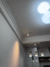 爱斯兰 LED明装射灯现代简约筒灯会议室服装店背景墙灯饰 小号7W 白色（美国科锐芯片） 暖光 实拍图
