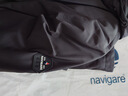 Navigare意大利小帆船男士棉服秋冬季可拆卸连帽外套夹棉保暖通勤夹克衫 黑 XL 码 实拍图