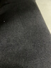 浪莎欧棉绒阔腿裤女春秋高腰窄版显瘦直筒休闲裤宽松垂感拖地裤子加绒  黑色加绒-常规 L 建议111-125斤 实拍图