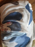 南极人（Nanjiren） 加厚牛奶绒被套单件150x200x230cm秋冬季法兰绒单人被罩加绒套件 花的邂逅 【加厚双面牛奶绒】 200*230cm单被套 实拍图