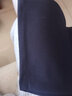 百圆裤业男士休闲裤直筒宽松男裤商务西装裤中高腰长裤子 309黑色 36 (2尺9) 实拍图