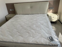 顾家家居（KUKA）京东独家家具卧室百搭耐磨简约奶油风头层黄牛皮双人大床DS8116B 8136皓月白1.5+床垫+床头柜*2 实拍图