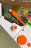 葆氏电动缝纫机家用手持便携式裁缝机袖珍型缝衣机针线盒台式橘色 晒单实拍图