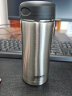 膳魔师（THERMOS） 不锈钢保温杯男商务定制水杯车载办公室便携杯子400ml JCG-400 不锈钢色 400ml 实拍图