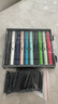 金豪（jinhao）619马卡龙成人学生正姿钢笔礼盒初学者4-6年级书法练字可换墨囊女生高颜值儿童三年级 固定组合十色【无铁盒】 黑色墨囊 实拍图