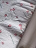 曼克顿（MANKEDUN）乳胶床垫加厚记忆棉榻榻米抗压单双人家用宿舍床褥子床垫子 甜心草莓（厚度约10cm） 120cm*200cm【大牌平替 无溢价】 实拍图