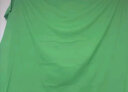 漾菲斯YC1专业直播绿幕抠像布 加厚纯色绿布背景布补光灯拍照摄影布便携式拍摄抖音录制视频幕布 3*2米 晒单实拍图