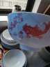 昭乐 碗年年有鱼青花瓷中式家用餐具高脚大汤碗饭碗套餐圆碗釉中彩 红鱼 6英寸面碗（2个装） 晒单实拍图