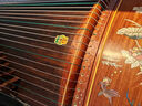敦煌牌敦煌古筝694L红木系列贝雕演奏考级初学古筝乐器上海民族乐器一厂 694L荷塘月色 (全套配件) 实拍图