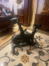 麦瑞克（MERACH）动感单车家用磁控静音智能运动健身器材室内脚踏自行车 绝影CC 手动调阻-燃脂直播课-黑色 实拍图