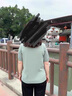 罗蒙（ROMON）妈妈装春秋装中年女气质开衫外搭中老年女装洋气针织T恤两件套装 浅绿 M （推荐90-105斤） 实拍图