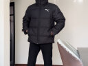 彪马（PUMA） 官方  羽绒服秋冬男子运动休闲连帽羽绒外套 DOWN JACKET 586929 黑色-01 M(175/96A) 实拍图